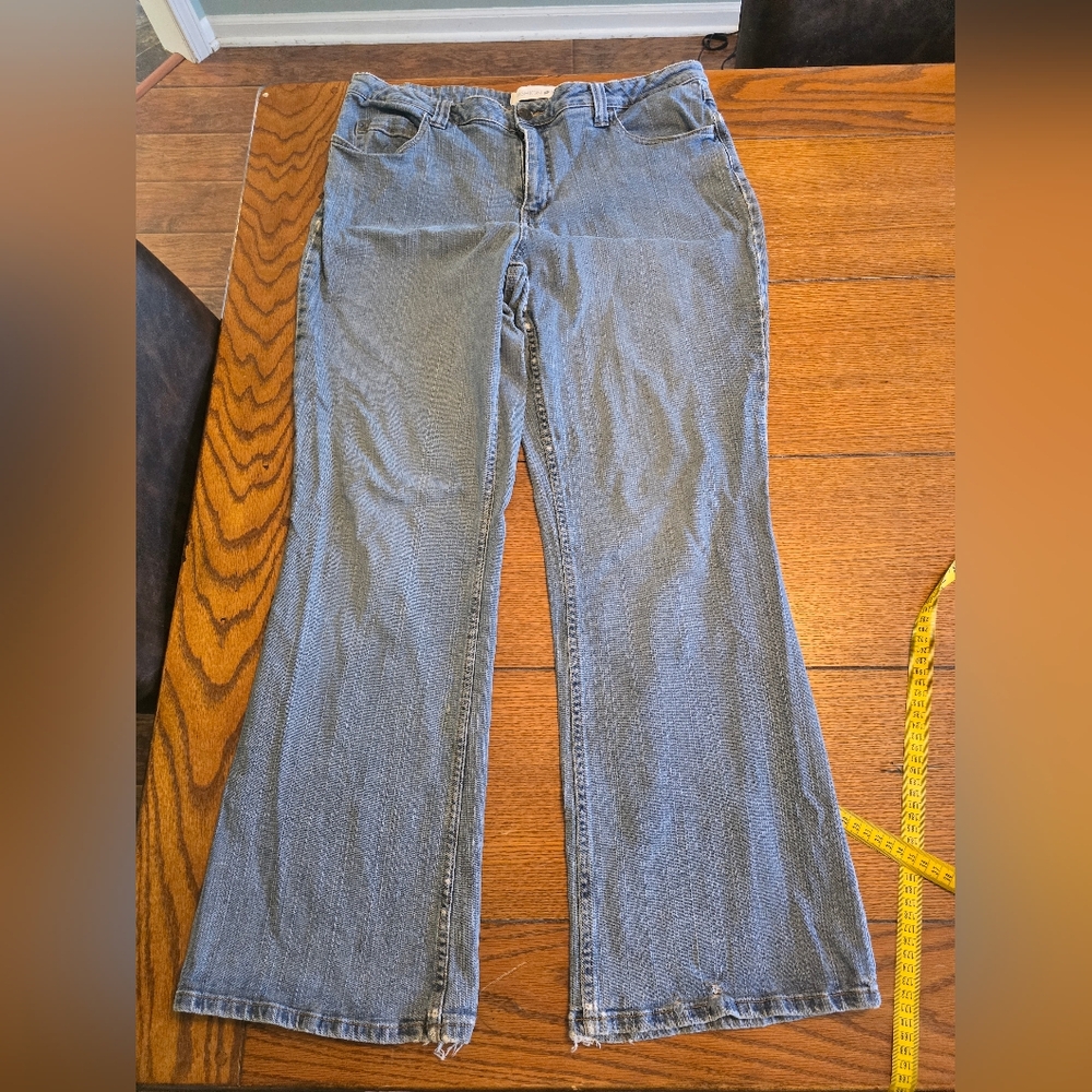 Fashion Bug Denim Jeans with Contrast Stitching